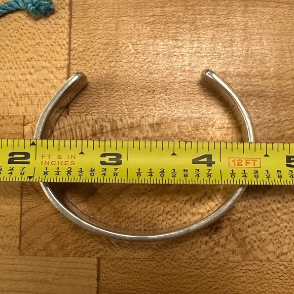 VTG Tiffany & Co. Coin Edge cuff bracelet, sterling silver, UNISEX. - Picture 5 of 7